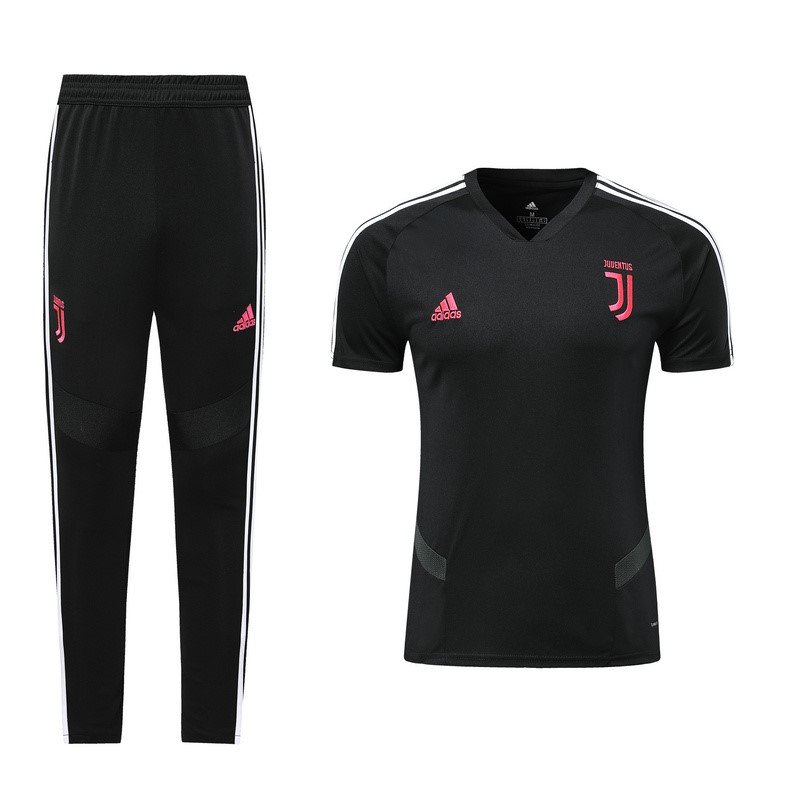 Entrenamiento Juventus Conjunto Completo 2019-2020 Negro Rosa